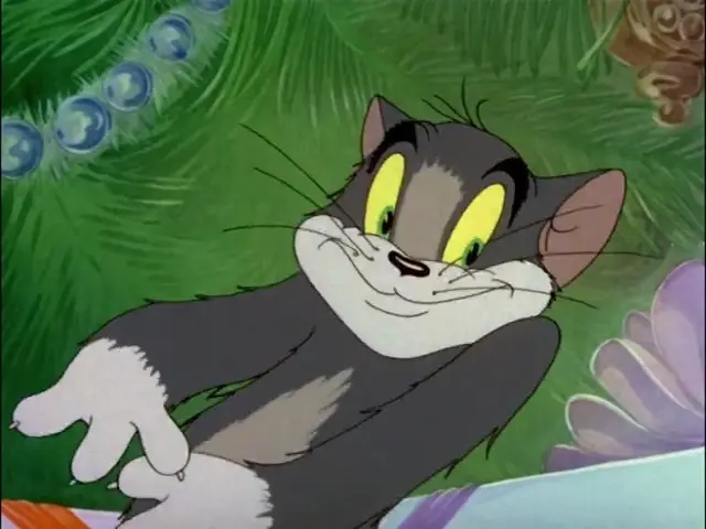 トムとジェリー「メリー・クリスマス」(1941)の画像