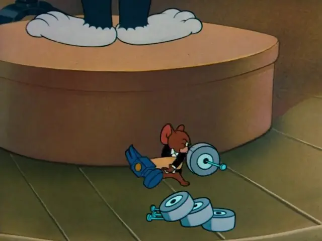 トムとジェリー「星空の音楽会」(1950)の画像